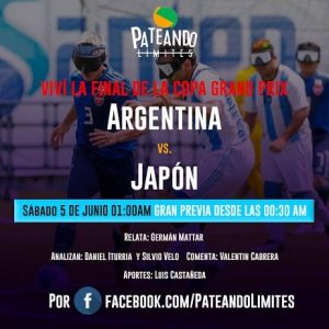 Argentina versus Japón en Pateando Límites