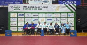 Argentina cerró una gran Copa América de Para Tenis de Mesa con deceneas de medallas